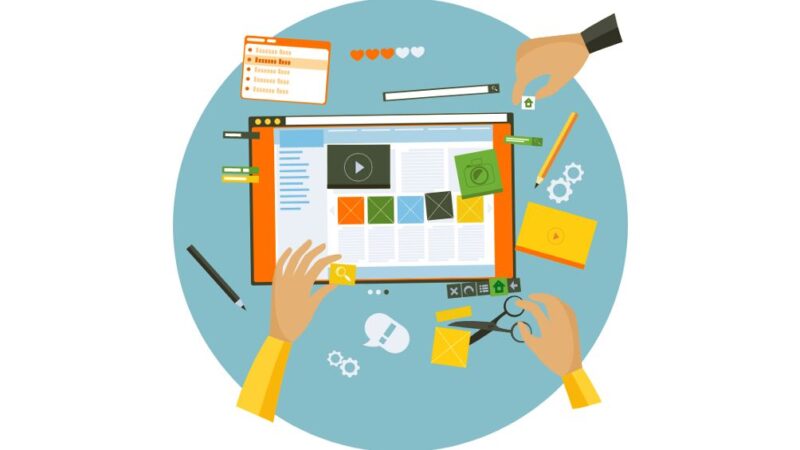 Website design